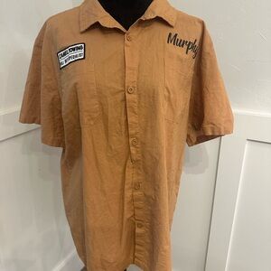 Spirit‎ Casual Brown Button Down Shirt for Men